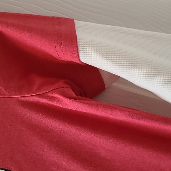 JUMPING BEANS BOYS RED MICKEY MOUSE THERMAL LONG SLEEVE "SKATER" TEE SIZE 10 - Picture 5 of 8